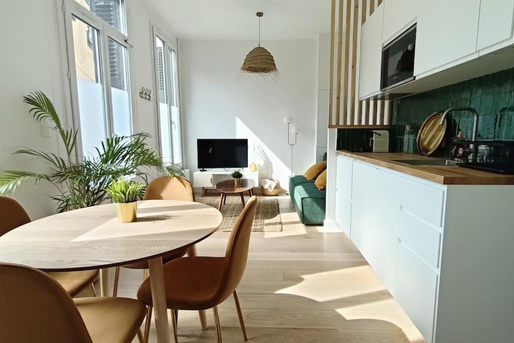 Appartement Gare Avec Parking Rouen Exterior foto