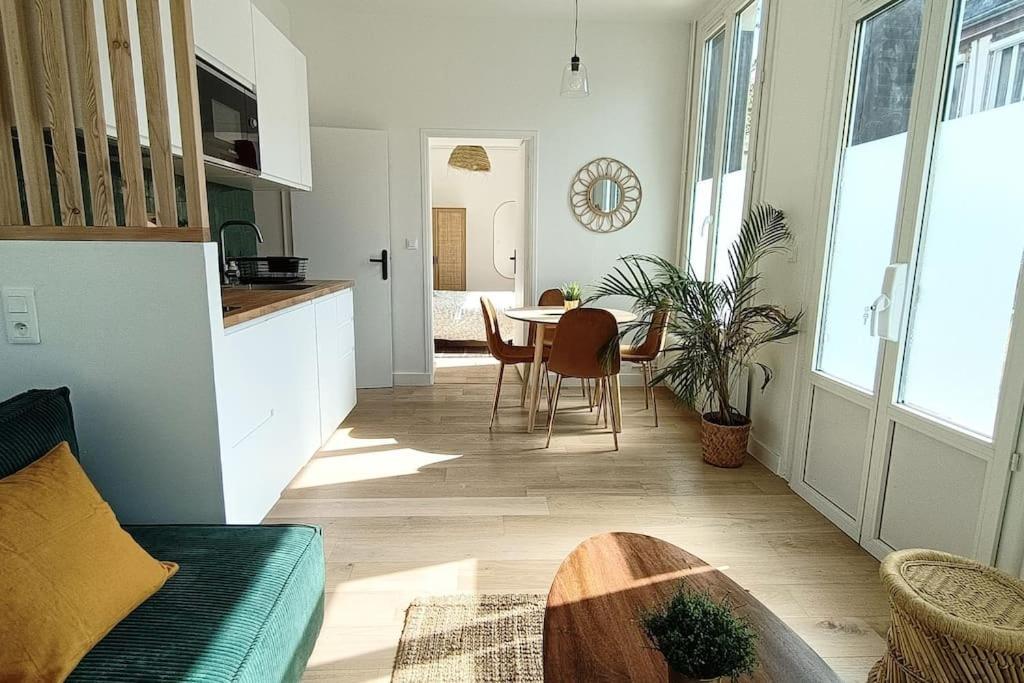 Appartement Gare Avec Parking Rouen Exterior foto